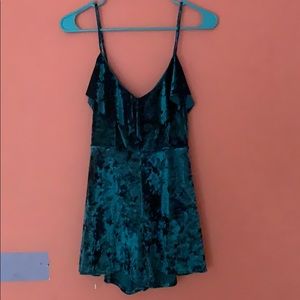 Urban outfitters green romper